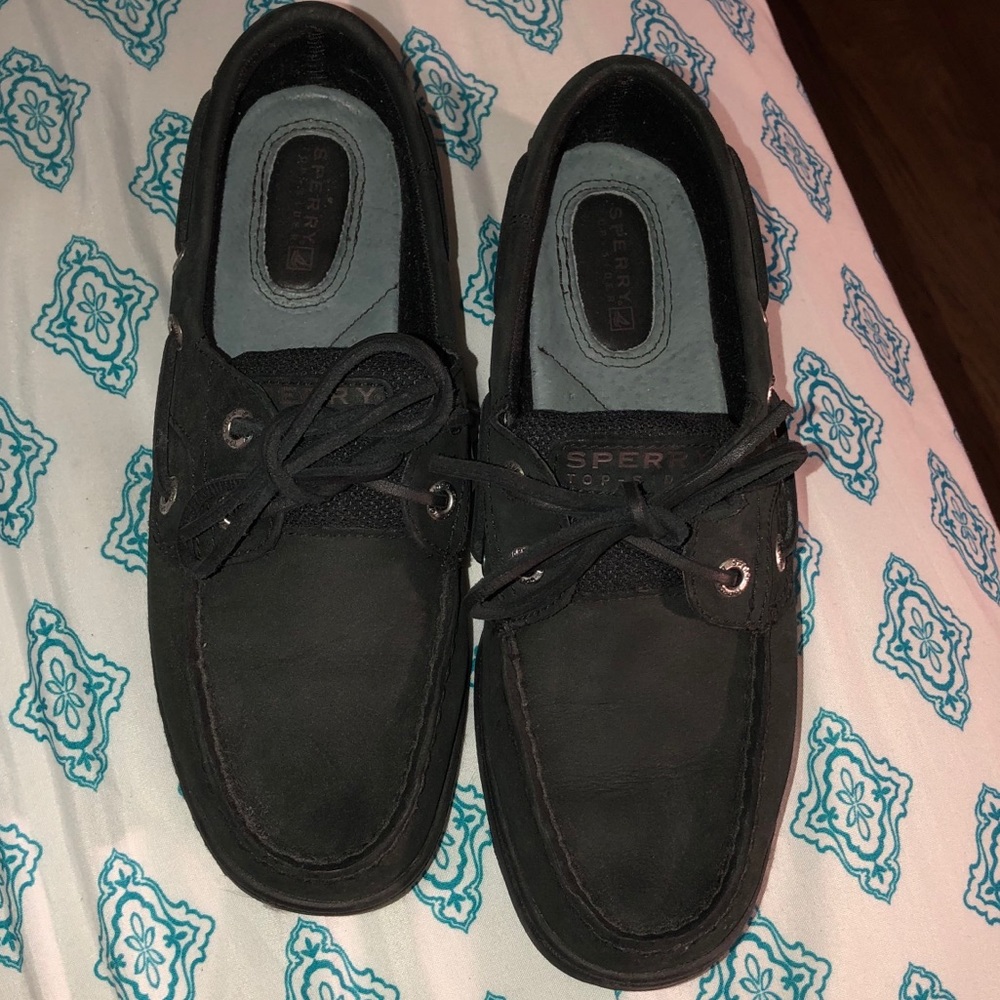 Forest green sperrys